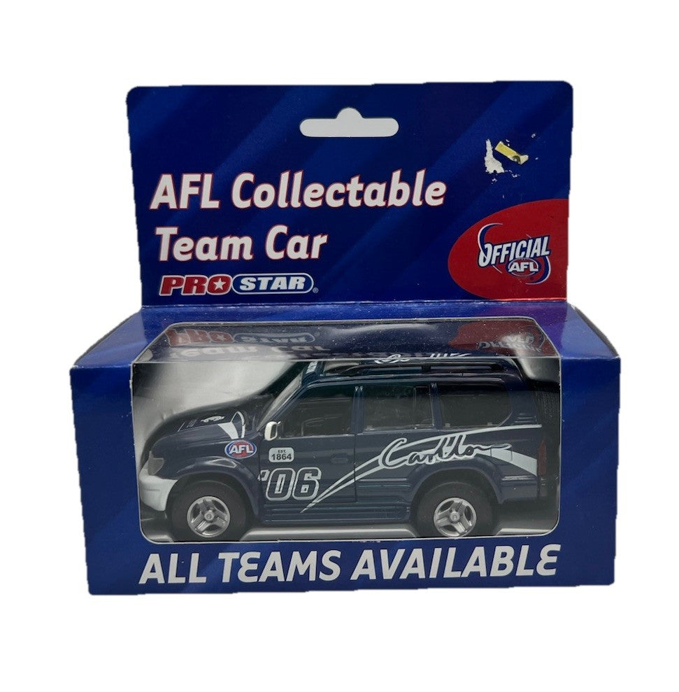 2006 AFL Collectable Model Car Carlton Blues