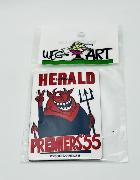 WEG WegArt Premiers Fridge Magnet - Melbourne Demons 1955