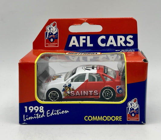 Vintage AFL 1998 Matchbox Car Holden Commodore St Kilda Saints