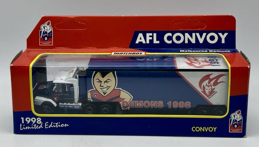 Vintage AFL Convoy 1998 Limited Edition Die-Cast Semi Trailer - Melbourne Demons