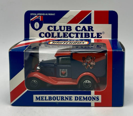 Vintage AFL 1995 Club Car Collectible Ford Model A Van Melbourne Demons