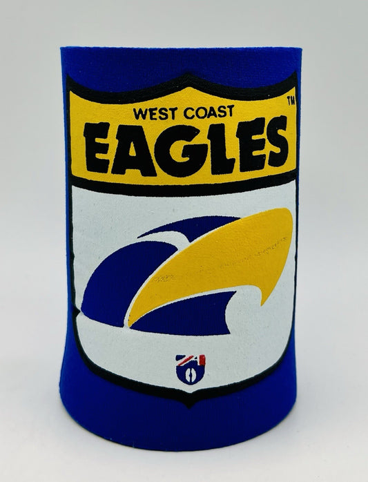 Vintage AFL Stubby Holder/Can Cooler West Coast Eagles