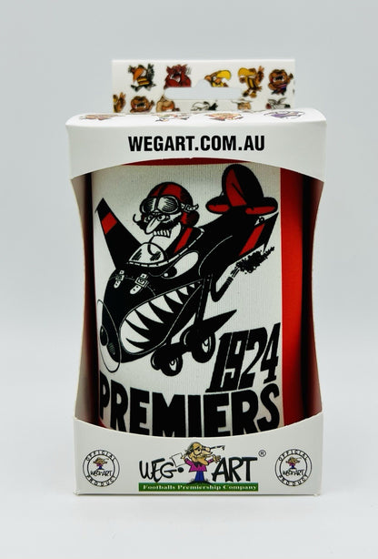 WegArt WEG Premiers Stubby Holder Can Cooler - Essendon Bombers 1924