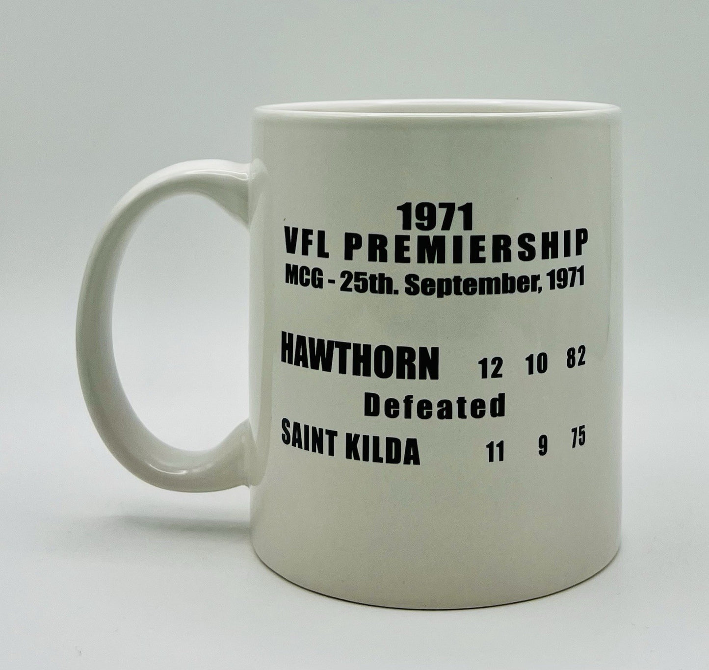 WegArt WEG Premiers Mug  - Hawthorn Hawks 1971