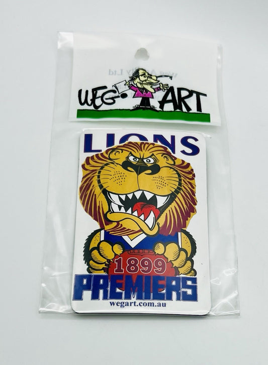 WEG WegArt Premiers Fridge Magnet - Fitzroy Lions 1899
