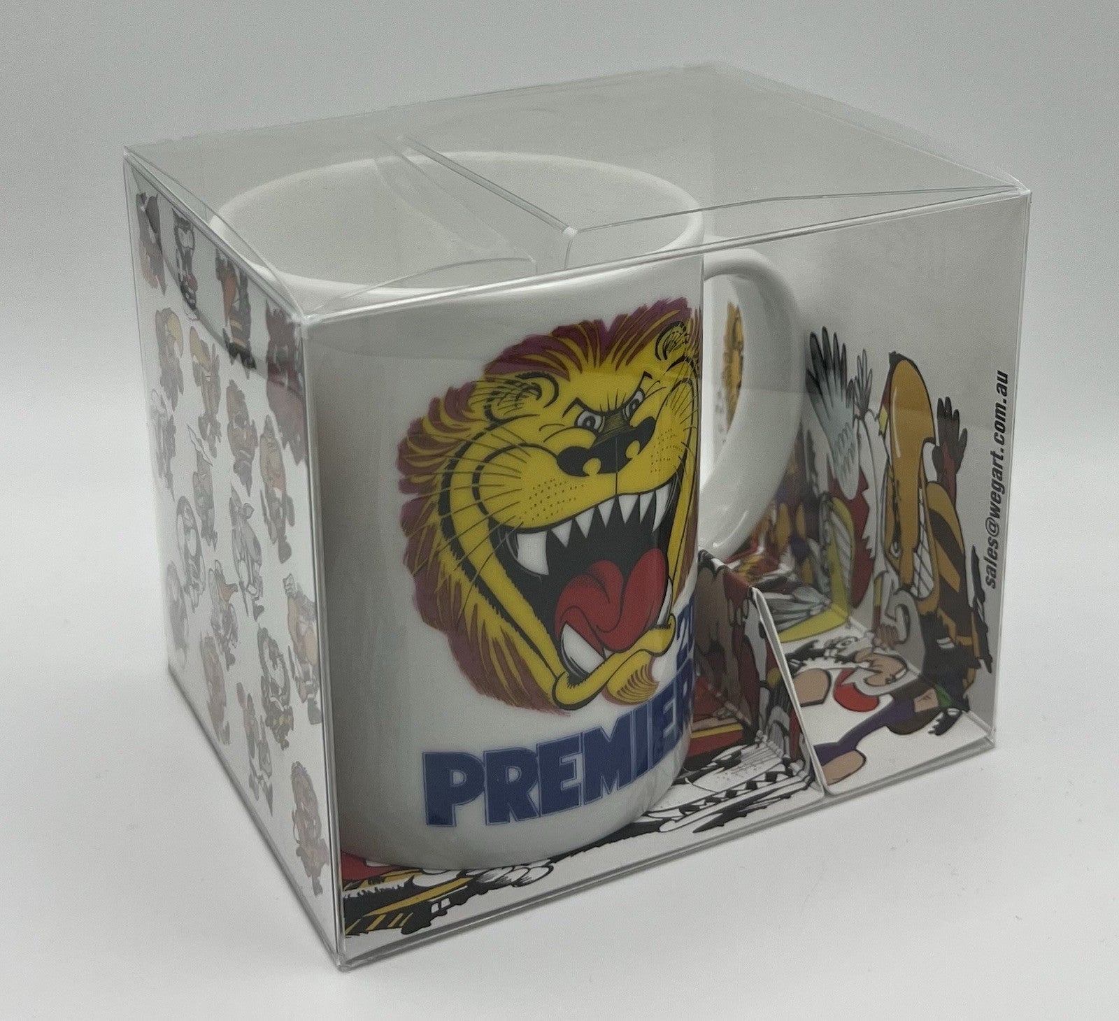 WegArt WEG Premiers Mug  - 2001 Brisbane Lions