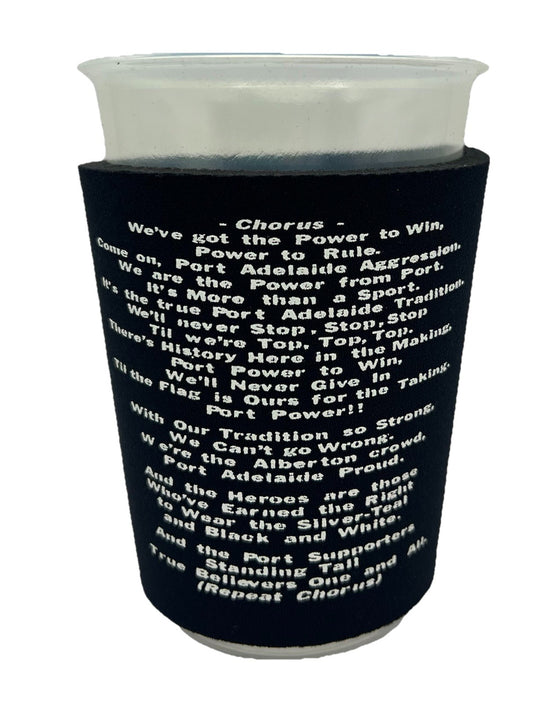 AFL Stadium Cup Holder Cooler - Port Adelaide Power