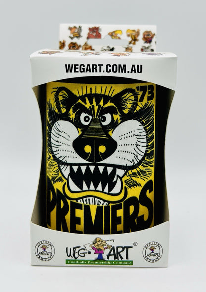 WegArt WEG Premiers Stubby Holder Can Cooler - Richmond Tigers 1973
