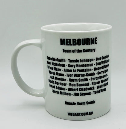 WegArt WEG Supporter Mug  - Melbourne Demons - “Carn The Demons”