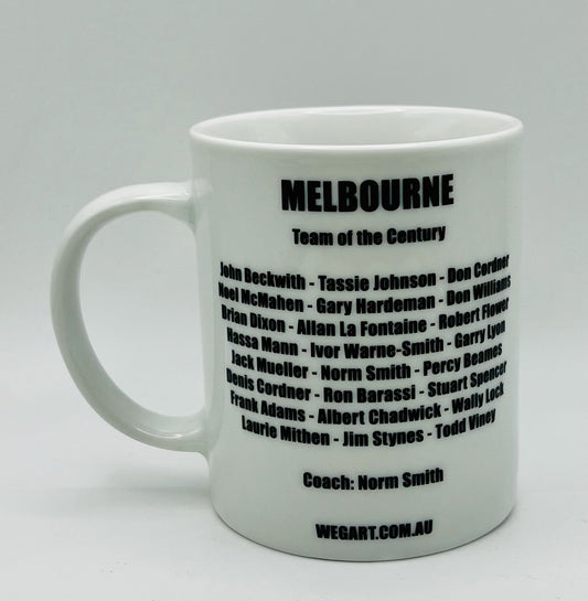 WegArt WEG Supporter Mug  - Melbourne Demons - “Carn The Demons”