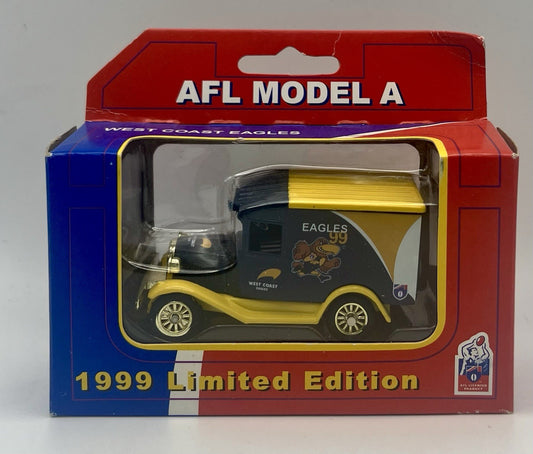 Vintage AFL Footy Car 1999 Limited Edition Model A Ford - West Coast Eagles