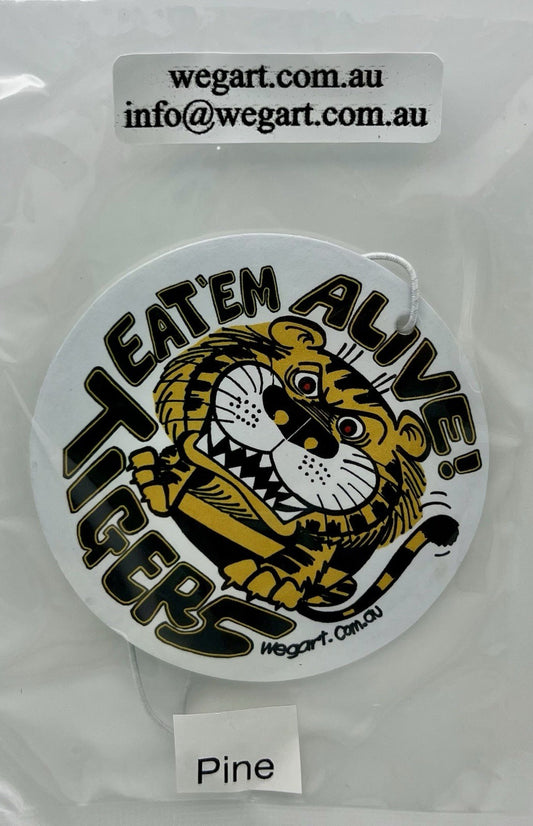 Richmond Tigers WEG WegArt Car Air Freshener - PINE SCENT