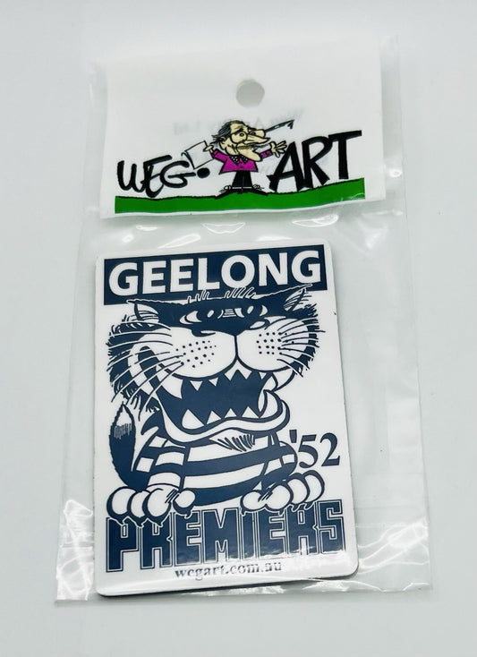WEG WegArt Premiers Fridge Magnet - Geelong Cats 1952