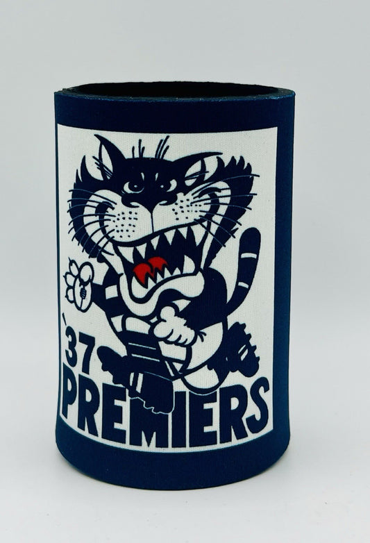 WegArt WEG Premiers Stubby Holder Can Cooler - Geelong Cats 1937