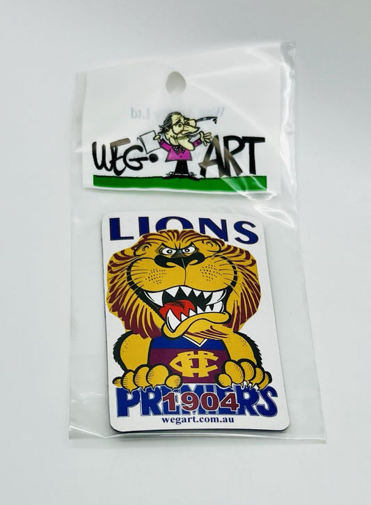 WEG WegArt Premiers Fridge Magnet - Fitzroy Lions 1904