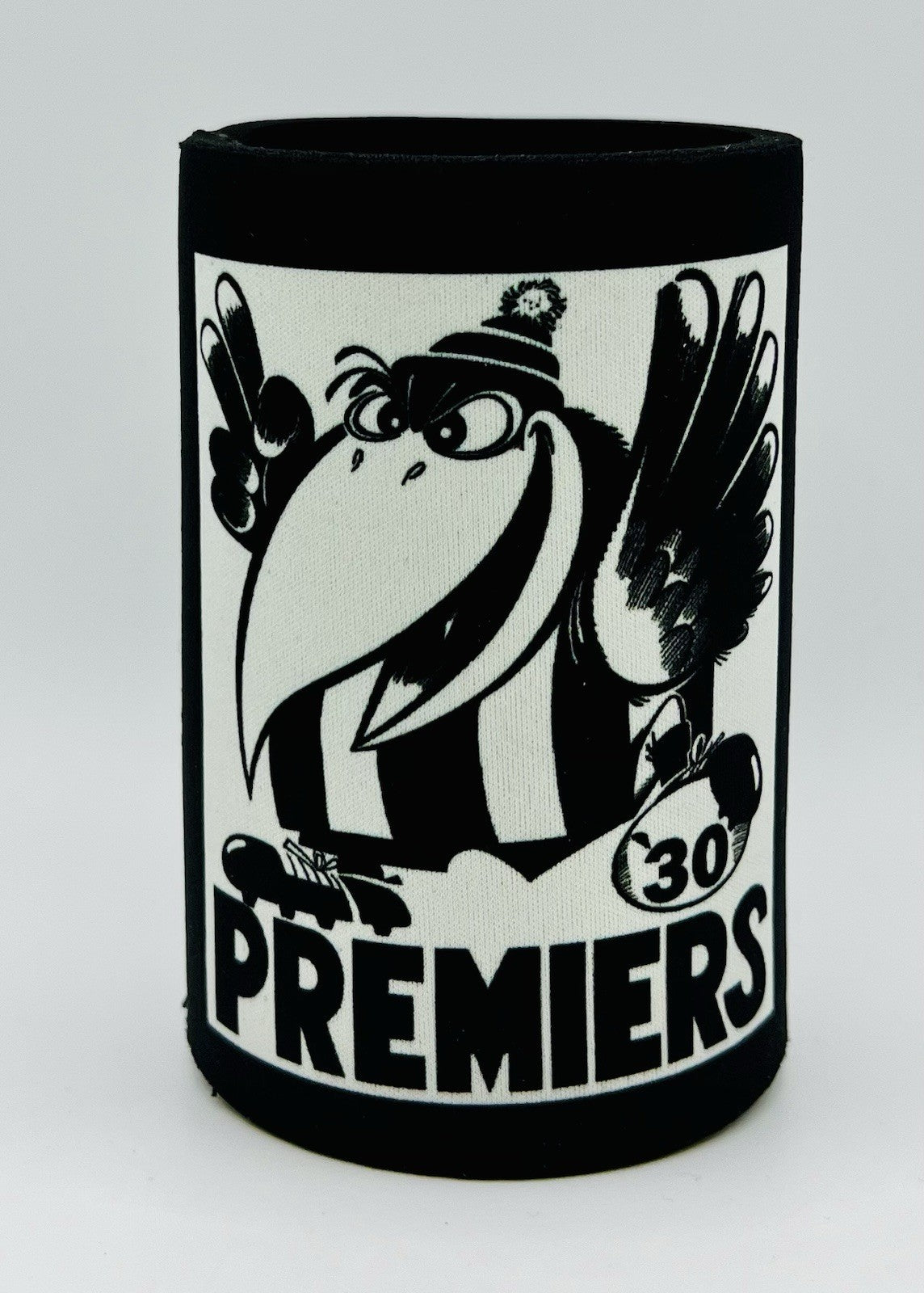 WegArt WEG Premiers Stubby Holder Can Cooler - Collingwood Magpies 1930