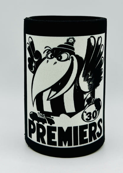 WegArt WEG Premiers Stubby Holder Can Cooler - Collingwood Magpies 1930