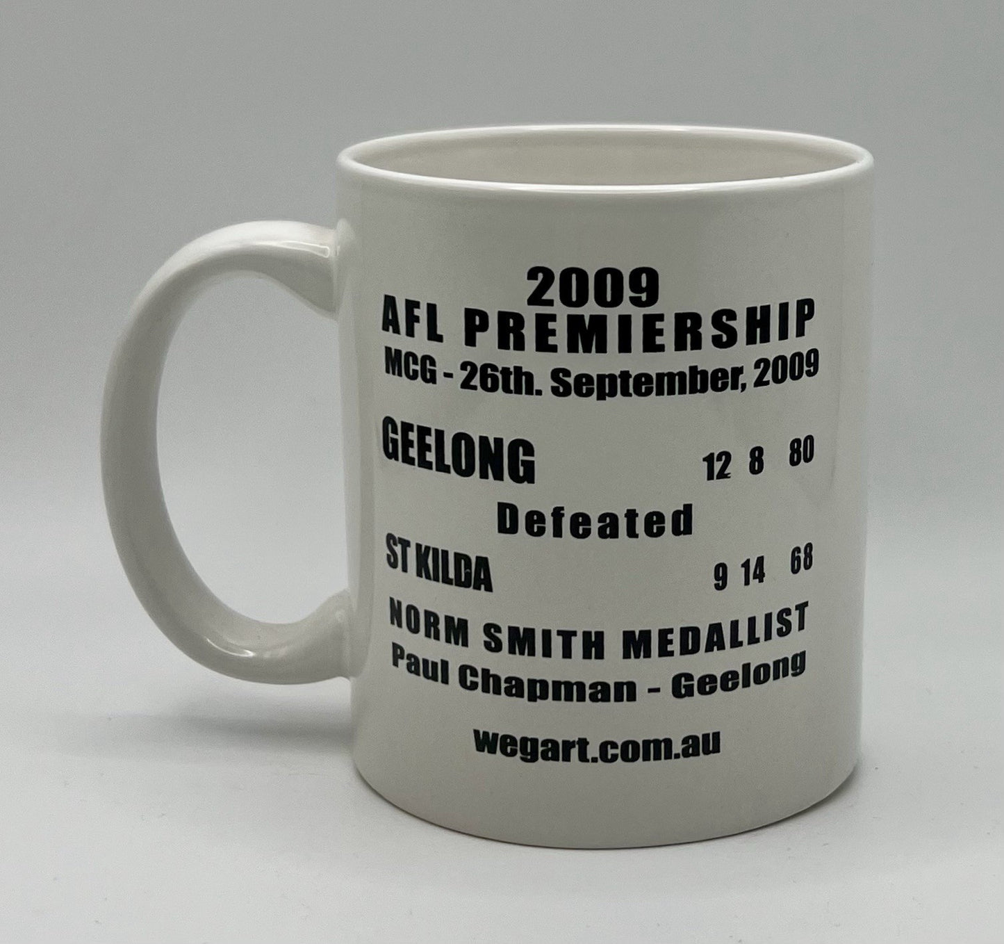 WegArt WEG Premiers Mug  - Geelong Cats 2009