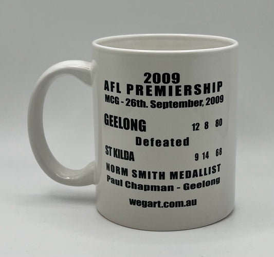 WegArt WEG Premiers Mug  - Geelong Cats 2009