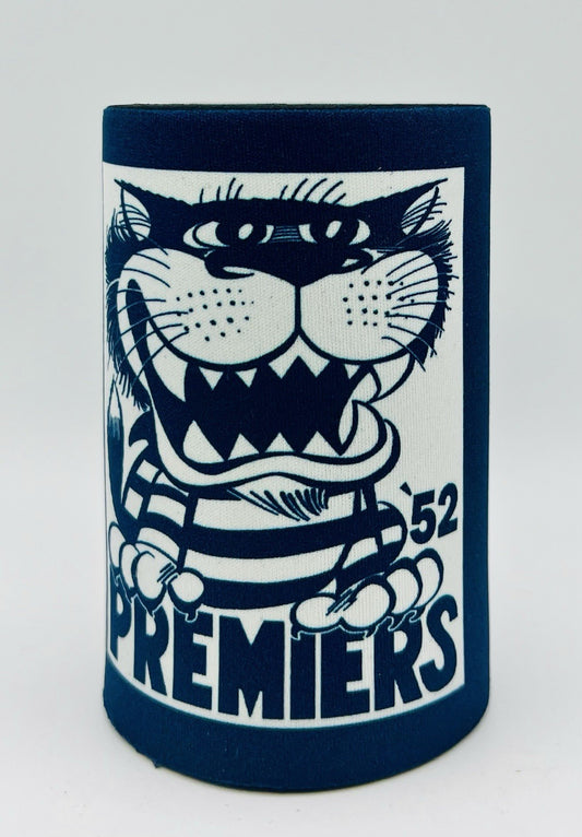 WegArt WEG Premiers Stubby Holder Can Cooler - Geelong Cats 1952