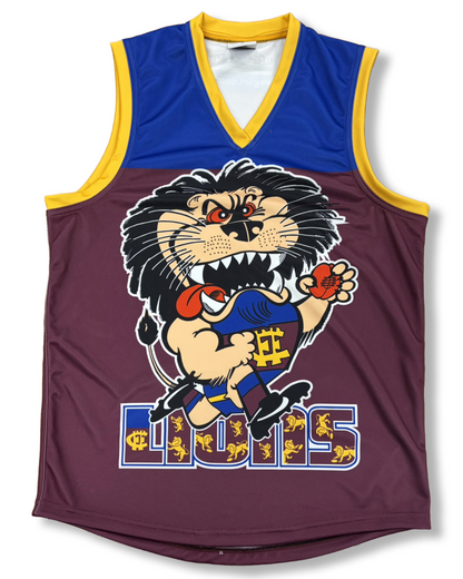 WegArt WEG Football Jumper Brisbane Lions