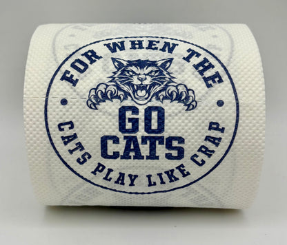 2 pack toilet paper… for when a team plays like…