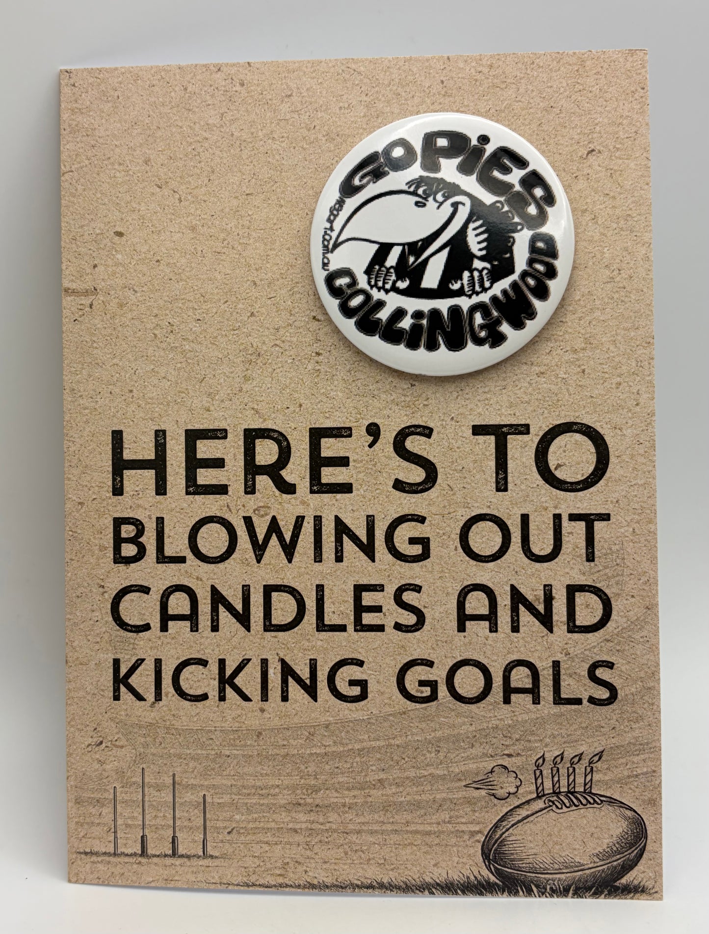 Greeting card- Blowing out candles…