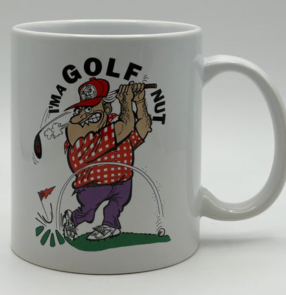 Golf nut mug