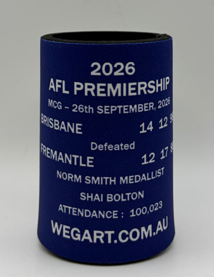 2026 Premiers Brisbane Lions WegArt Supporter Pack WEG
