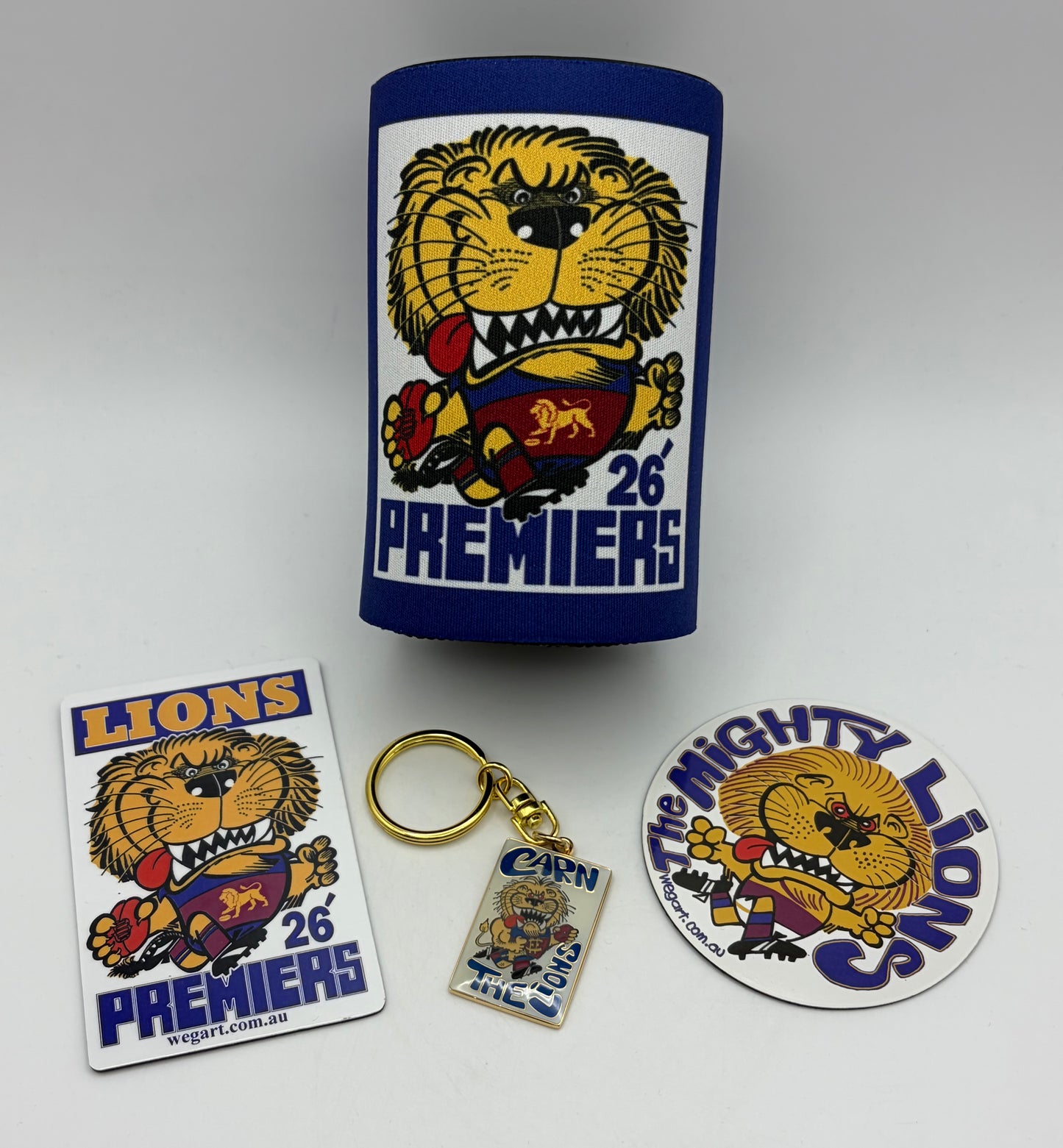 2026 Premiers Brisbane Lions WegArt Supporter Pack WEG