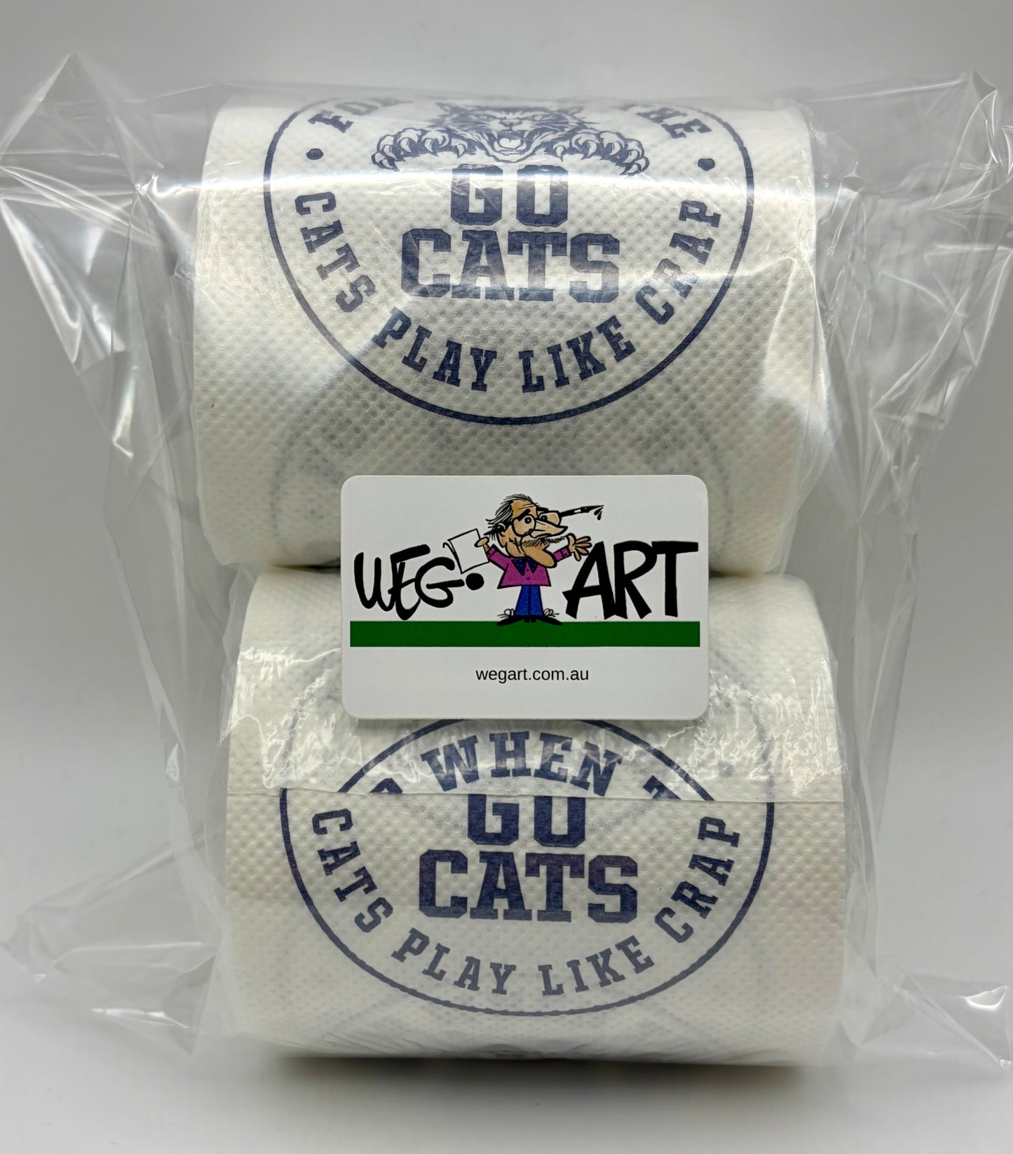 2 pack toilet paper… for when a team plays like…