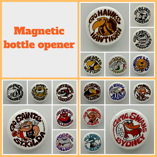 Magnetic bottle opener