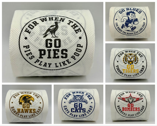 1 roll of toilet paper… for when a team plays like…
