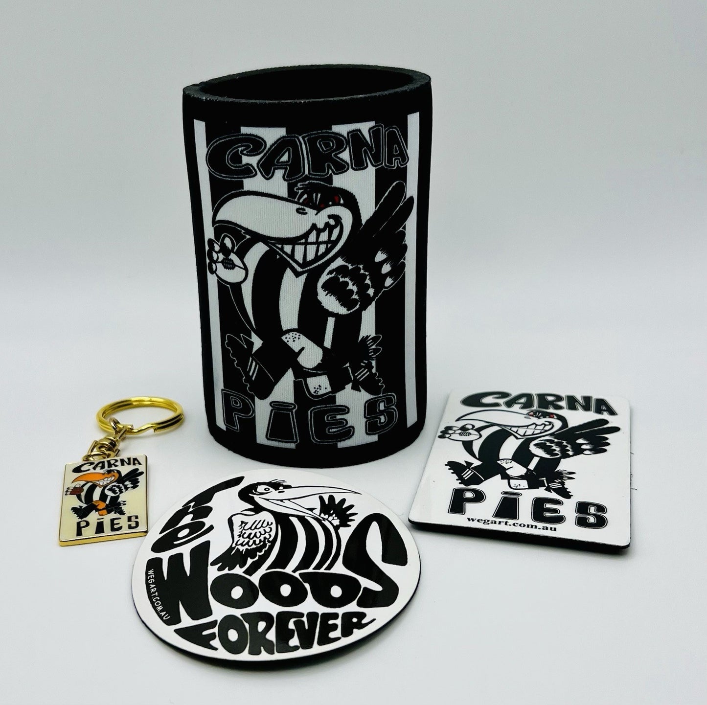 WegArt Supporter Pack WEG - Collingwood Magpies