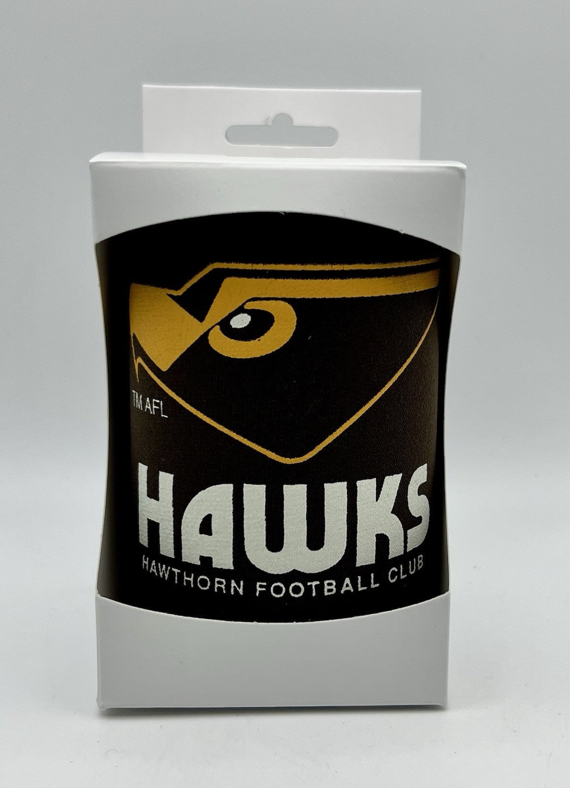 Retro Vintage AFL Stubby Holder/Can Cooler Hawthorn Hawks