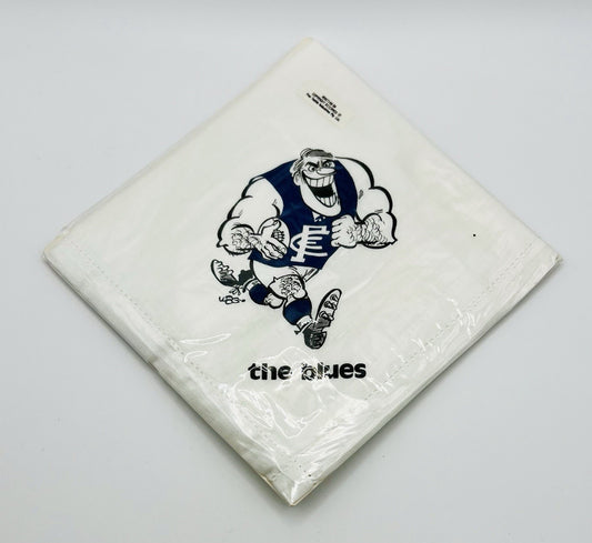 WegArt Vintage Handkerchief Carlton Blues