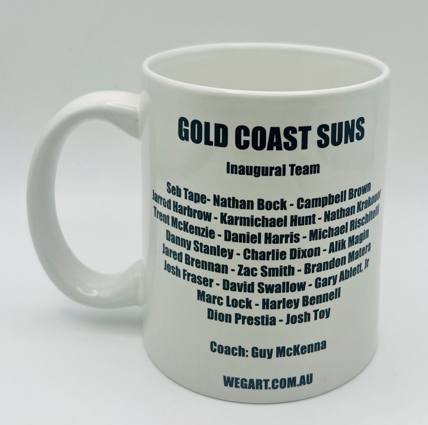 WegArt Supporter Coffee Mug Pack WEG - Gold Coast Suns