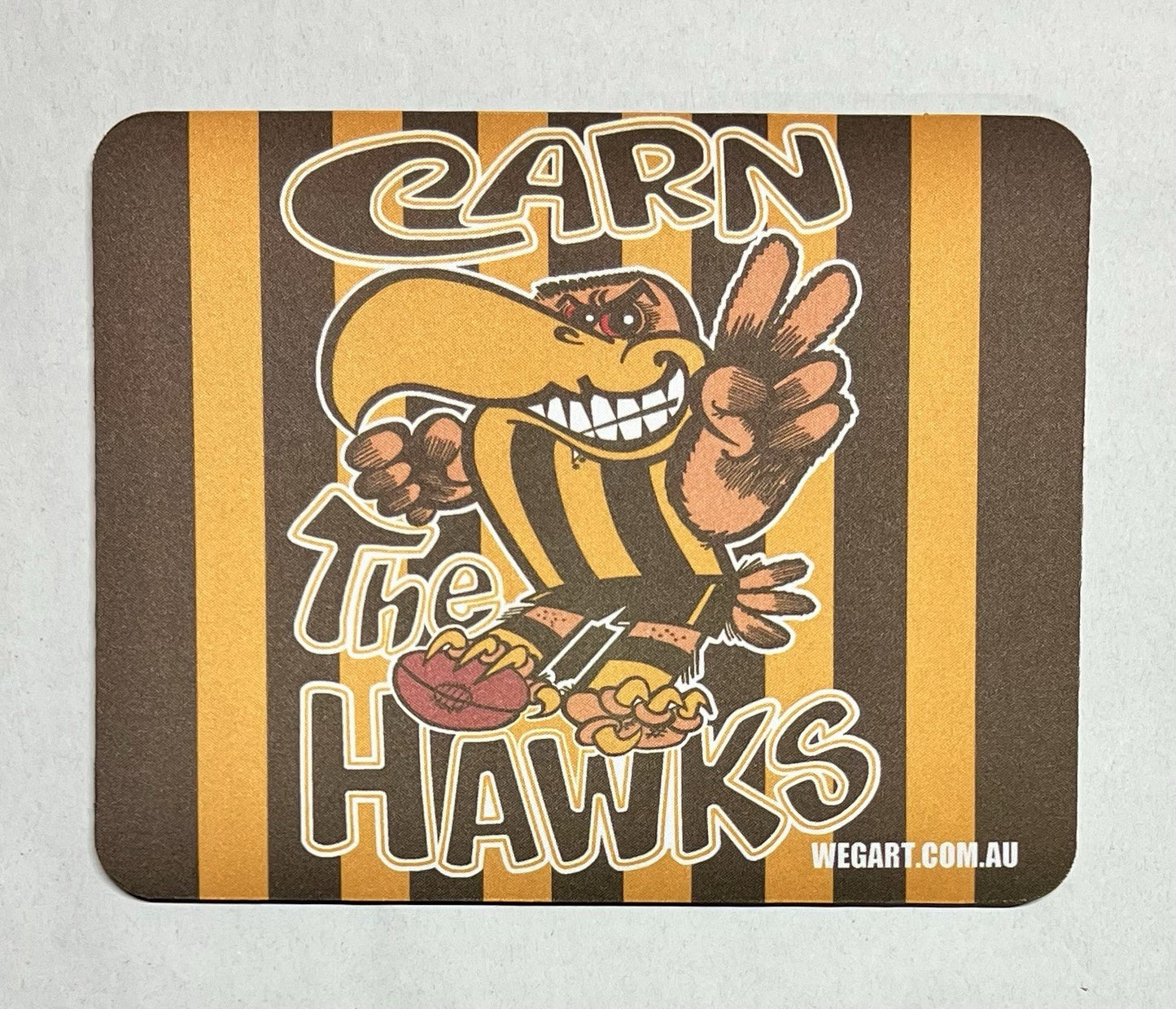 WegArt mouse pad - Hawthorn Hawks “Carn The Hawks”