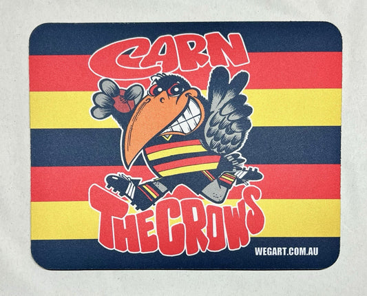 WegArt mouse pad - Adelaide Crows “Carn The Crows”