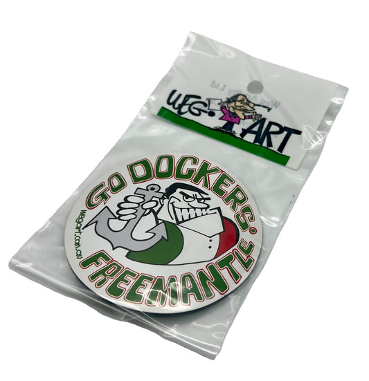WEG WegArt Fridge Magnet - Fremantle Dockers Round Magnet