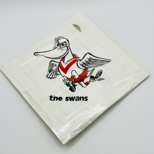 WegArt Vintage Handkerchief South Melbourne/Sydney Swans