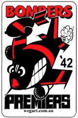 1942 Essendon Fridge Magnet FREE POST WITHIN AUSTRALIA