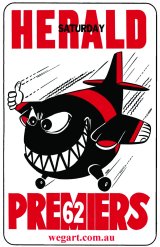 1962 Essendon  Fridge Magnet FREE POST WITHIN AUSTRALIA