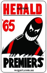 1965 Essendon  Fridge Magnet FREE POST WITHIN AUSTRALIA