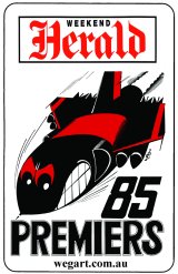 1985 Essendon  Fridge Magnet FREE POST WITHIN AUSTRALIA