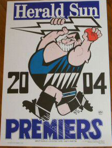 2004 Port Power WEG Grand Final poster.