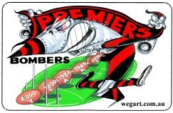 Essendon Generic Fridge Magnet FREE POST WITHIN AUSTRALIA