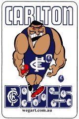 Carlton Generic WEG  Fridge Magnet FREE POST WITHIN AUSTRALIA