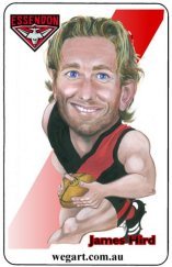 James Hird Fridge Magnet FREE POST WITHIN AUSTRALIA